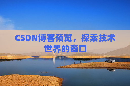 CSDN博客预览,探索技术世界的窗口